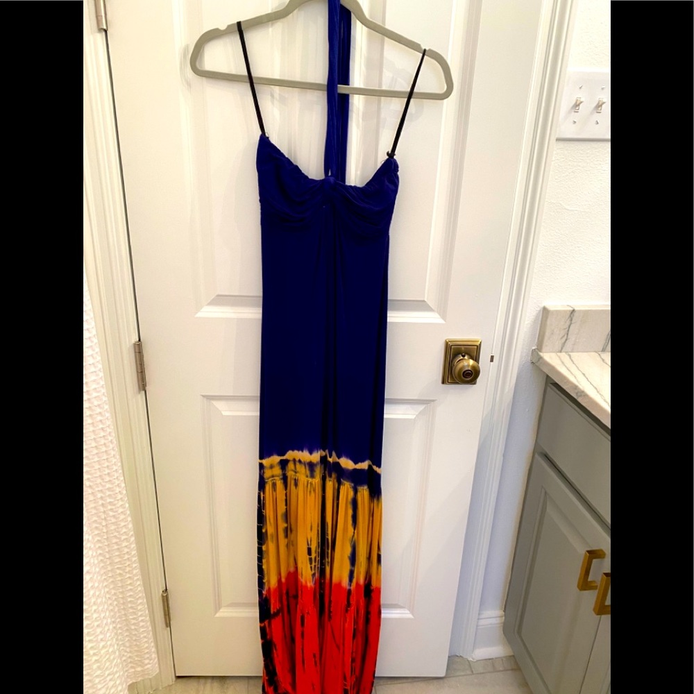 Maxi halter dress